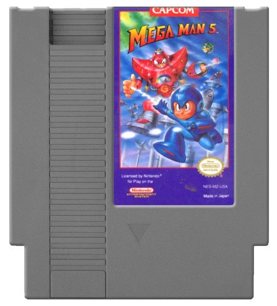 Mega Man 5 - Nintendo NES