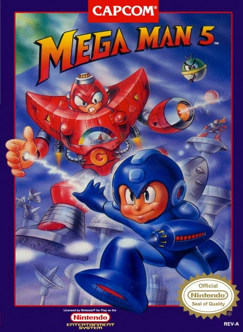 Mega Man 5 - Nintendo NES