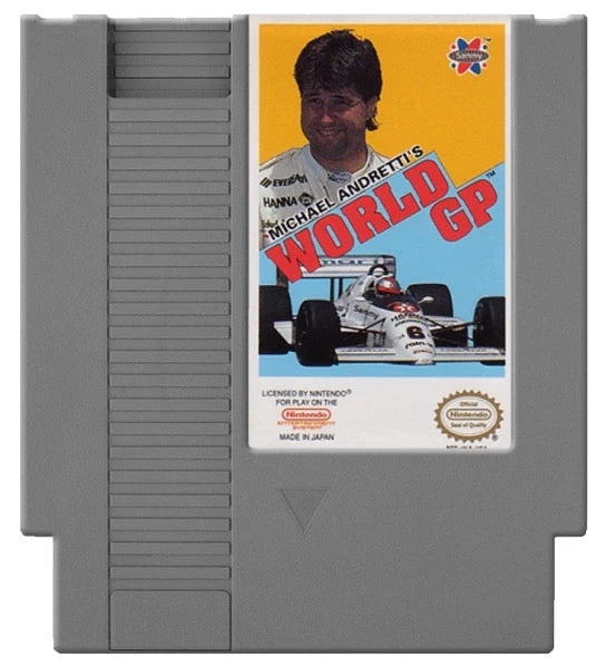 Michael Andretti's World GP - Nintendo NES