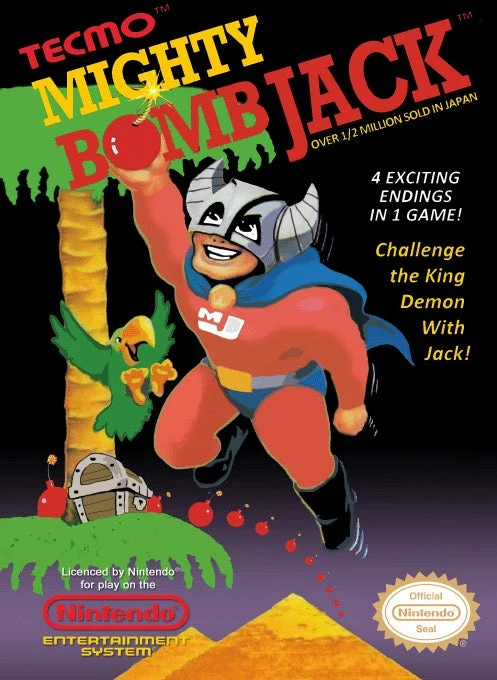 Mighty Bomb Jack - Nintendo NES