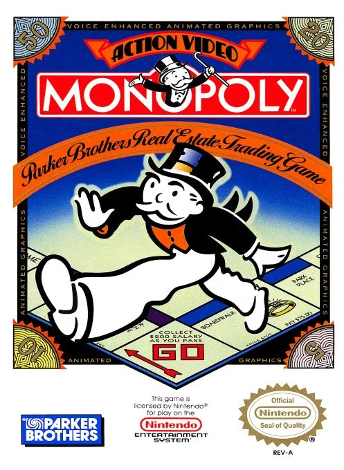 Monopoly - Nintendo NES