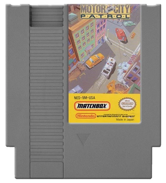 Motor City Patrol - Nintendo NES