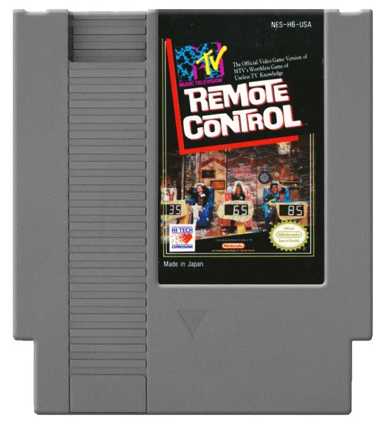MTV Remote Control - Nintendo NES