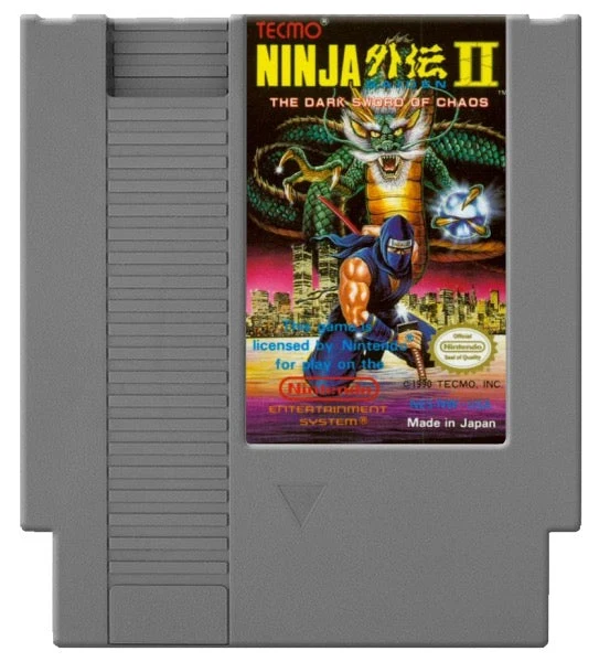 Ninja Gaiden II The Dark Sword of Chaos - Nintendo NES