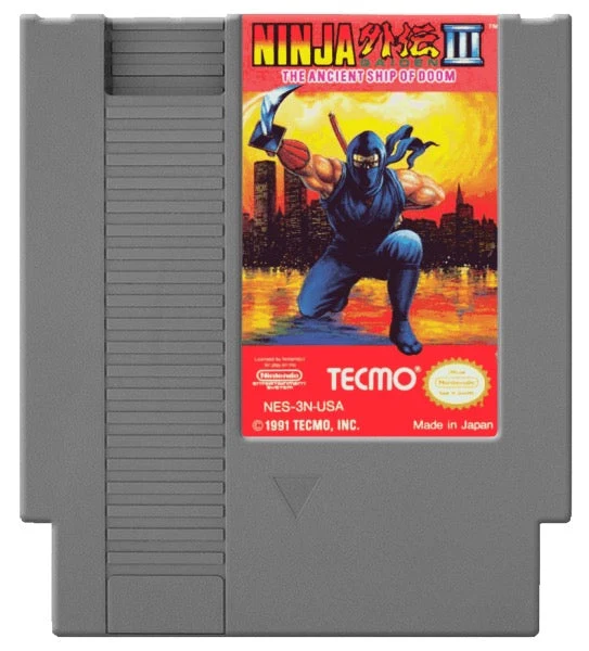 Ninja Gaiden III Ancient Ship of Doom - Nintendo NES