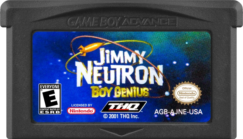 Jimmy Neutron Boy Genius - (Game Only) (GameBoy Advance)