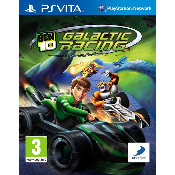 Ben 10 Galactic Racing PS Vita - Usato