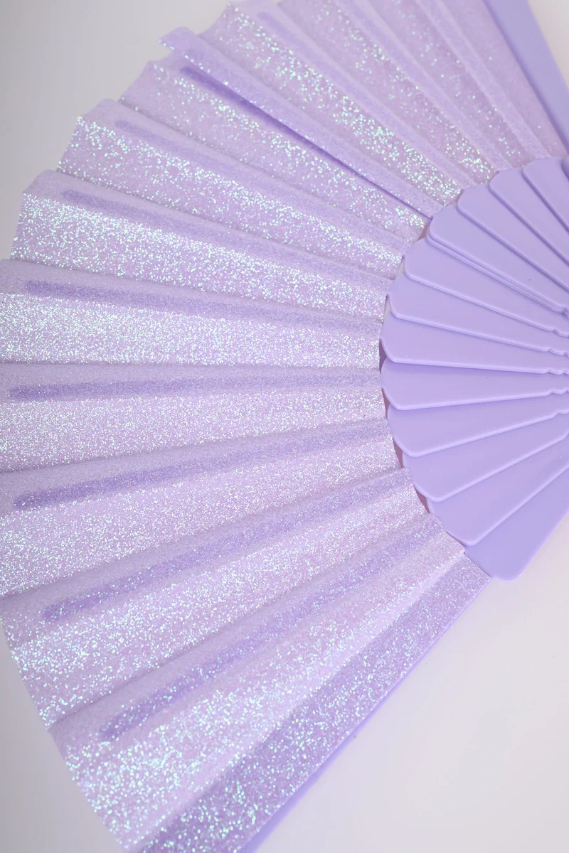 Ventaglio con glitter