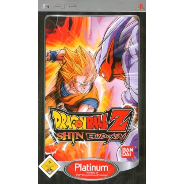 Dragon Ball Z Shin Budokai PSP Platinum - Usato