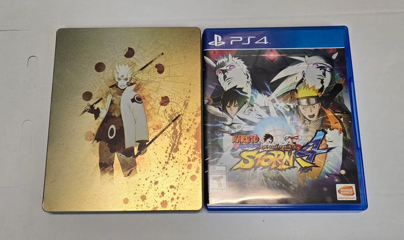 Naruto Shippuden Ultimate Ninja Storm 4 With Limited Edition Steelbook - Sony PlayStation 4 (PS4)