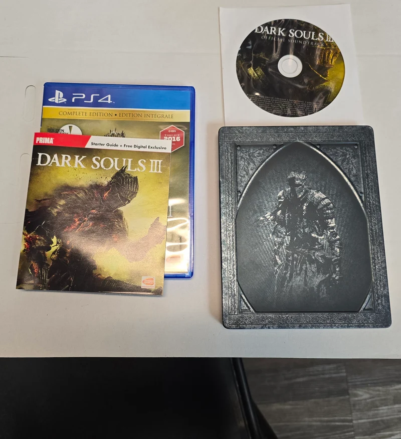 Dark Souls III With Limited Edition Steelbook - Sony PlayStation 4 (PS4)