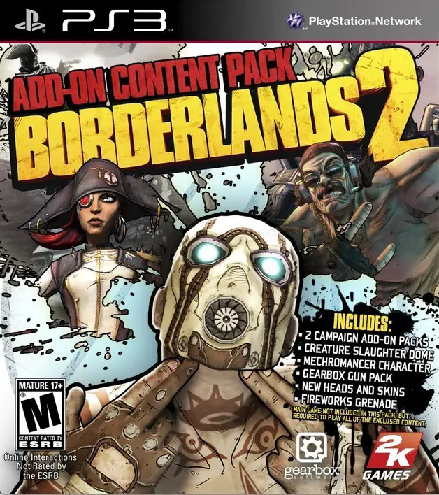 Borderlands 2 Add-on Content Pack - Sony PlayStation 3 (PS3)