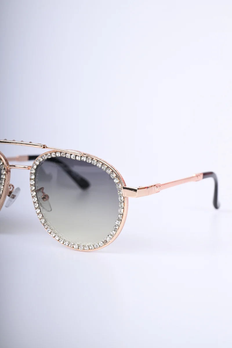 Occhiali da sole con strass