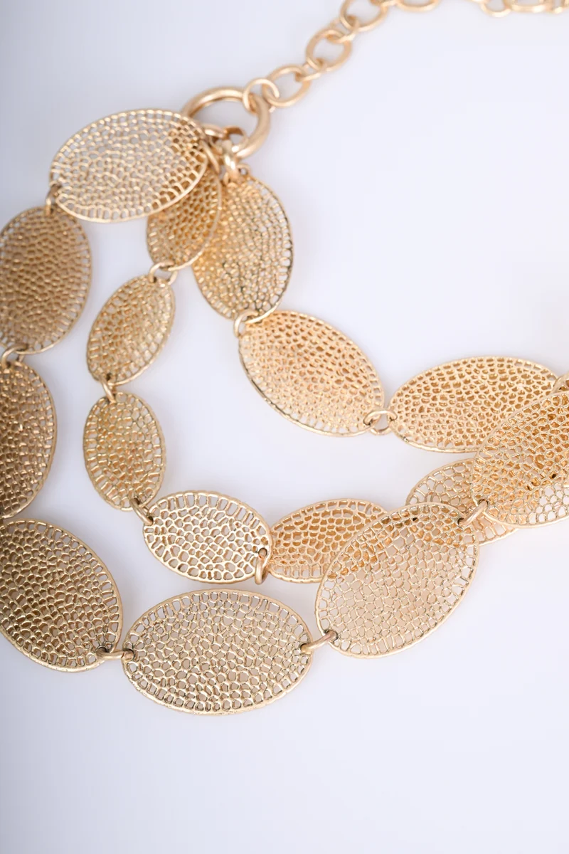 Collana con pendenti in filigrana