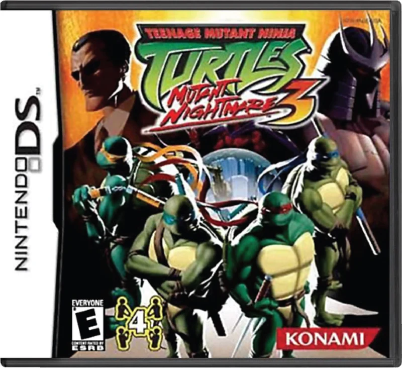 Teenage Mutant Ninja Turtles 3 Mutant Nightmare - Nintendo DS