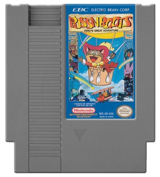 Puss N' Boots Pero's Great Adventure - Nintendo NES
