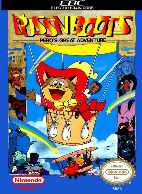Puss N' Boots Pero's Great Adventure - Nintendo NES
