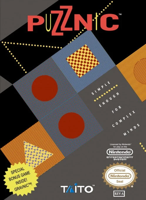 Puzznic - Nintendo NES