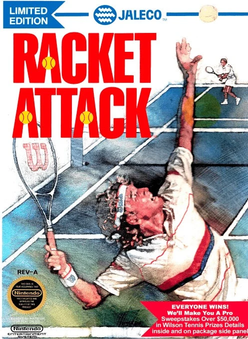 Racket Attack - Nintendo NES