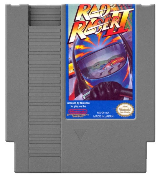 Rad Racer II - Nintendo NES