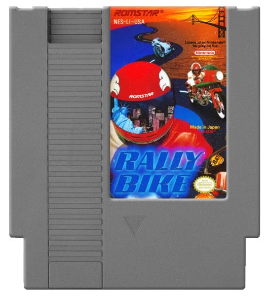 Rally Bike - Nintendo NES