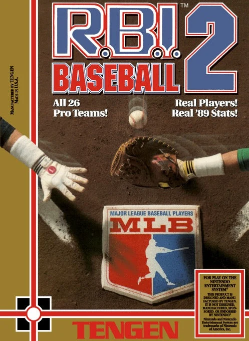 RBI Baseball 2 - Nintendo NES