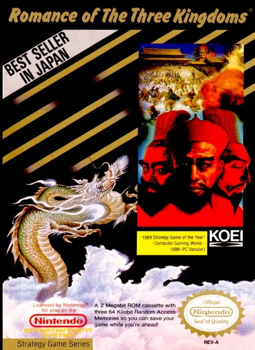 Romance of the Three Kingdoms - Nintendo NES