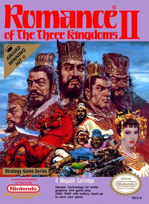 Romance of the Three Kingdoms II - Nintendo NES