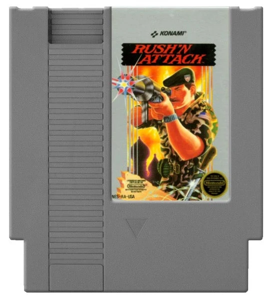 Rush'n Attack - Nintendo NES