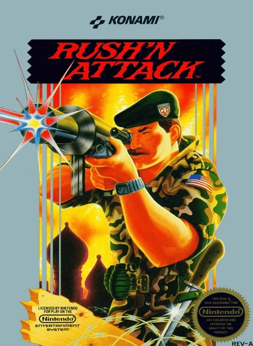 Rush'n Attack - Nintendo NES