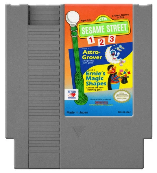 Sesame Street 123 - Nintendo NES