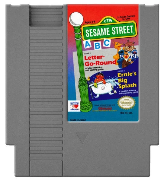 Sesame Street ABC - Nintendo NES