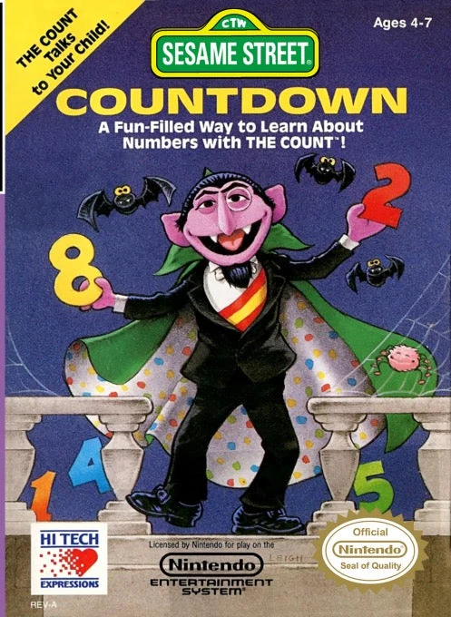 Sesame Street Countdown - Nintendo NES