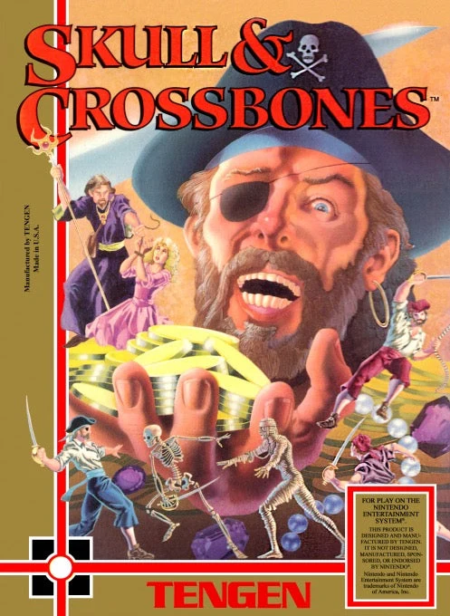 Skull and Crossbones - Nintendo NES