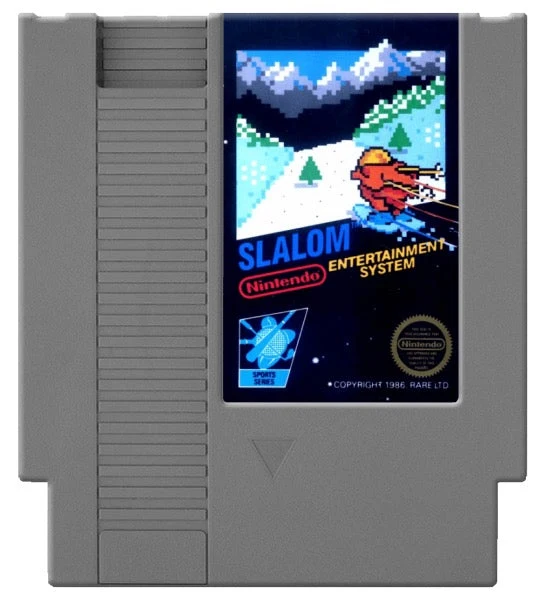 Slalom - Nintendo NES