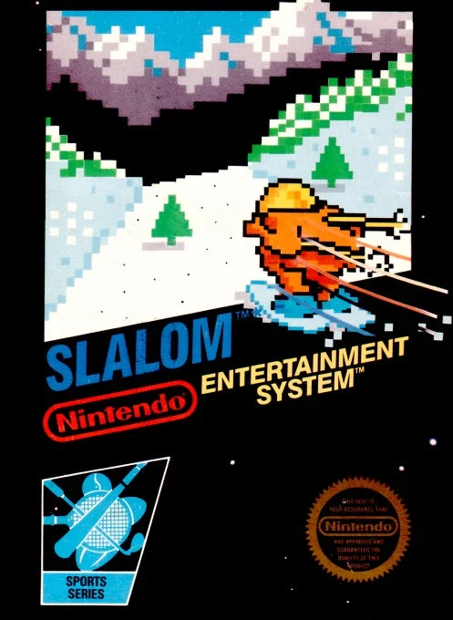 Slalom - Nintendo NES