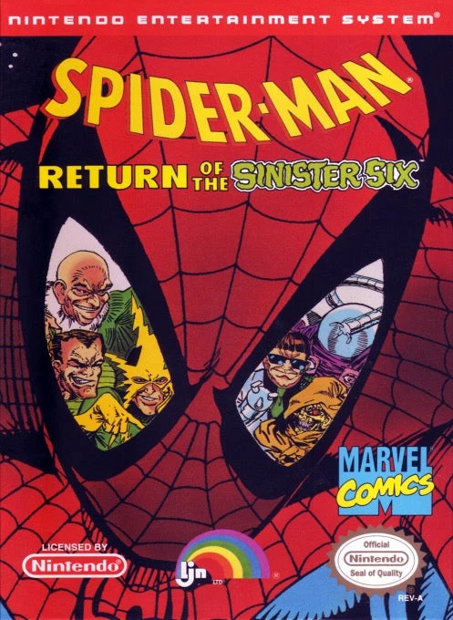 Spider-man Return of the Sinister Six - Nintendo NES