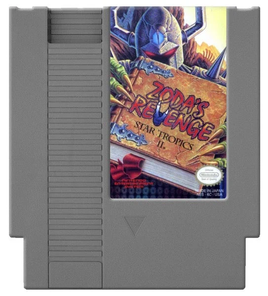 Star Tropics II 2 Zoda's Revenge - Nintendo NES