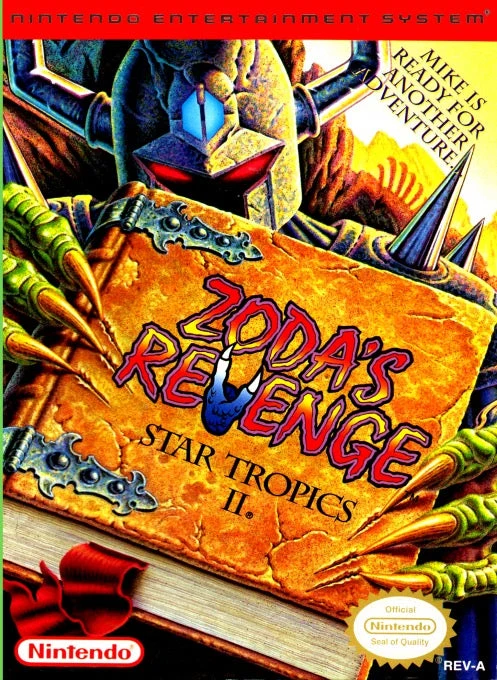 Star Tropics II 2 Zoda's Revenge - Nintendo NES