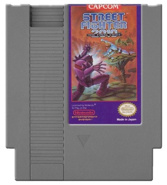 Street Fighter 2010 the Final Fight - Nintendo NES