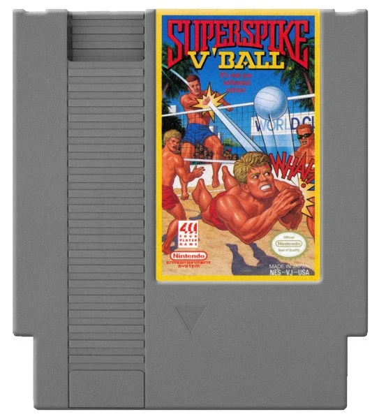 Super Spike Volleyball - Nintendo NES