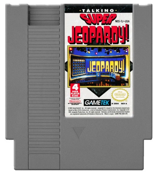 Talking Super Jeopardy - Nintendo NES