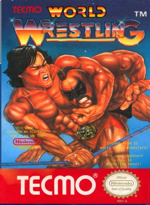 Tecmo World Wrestling - Nintendo NES