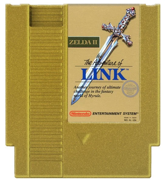 The Legend of Zelda II The Adventure of Link - Nintendo NES