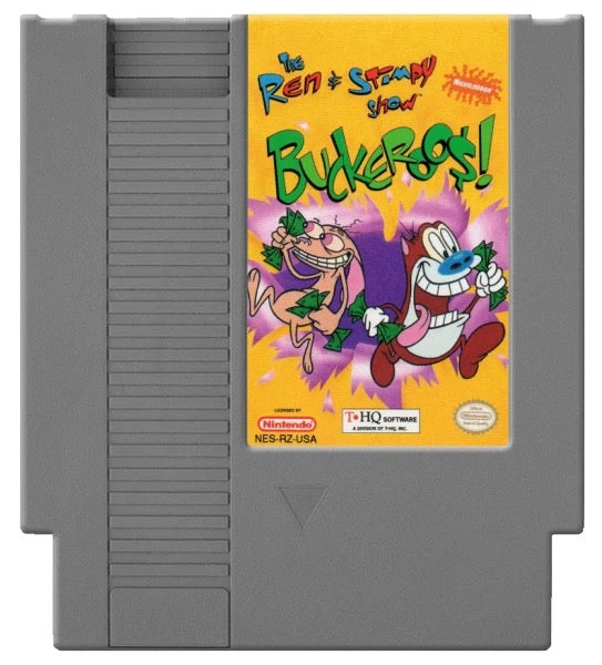 The Ren and Stimpy Show Buckeroos - Nintendo NES