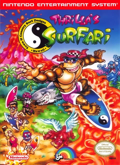Town & Country II Thrilla's Surfari - Nintendo NES