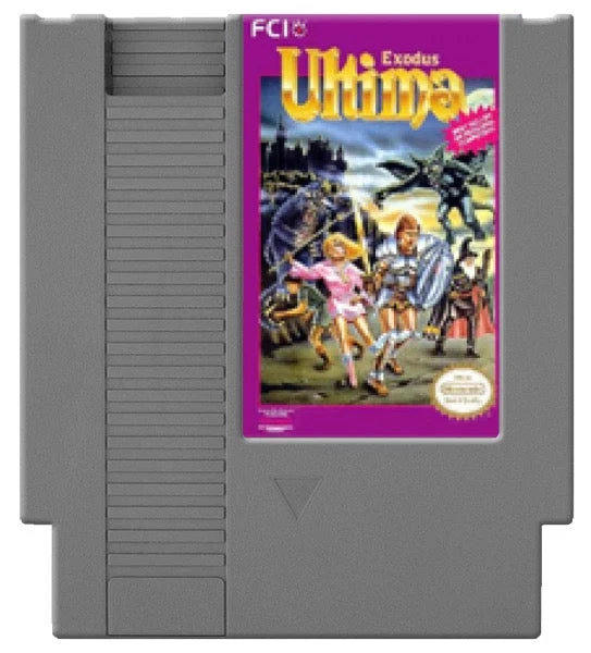 Ultima Exodus - Nintendo NES