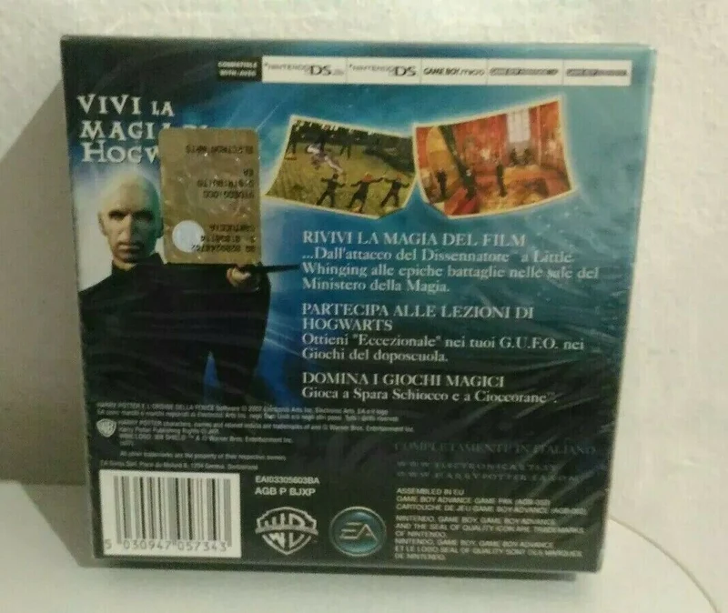 HARRY POTTER E L'ORDINE DELLA FENICE NINTENDO GBA (completamente in italiano)