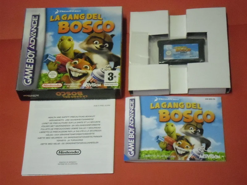 LA GANG DEL BOSCO NINTENDO GBA (completamente in italiano)