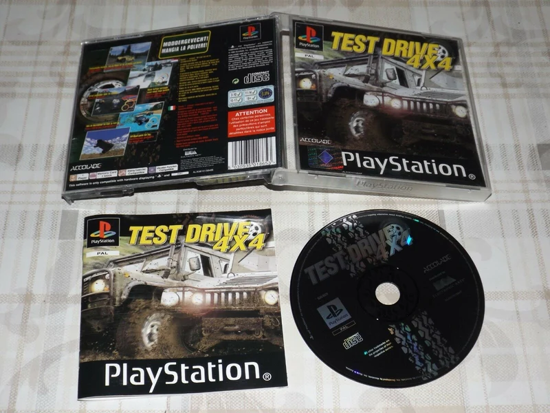 TEST DRIVE 4X4 PS1 (versione europea)